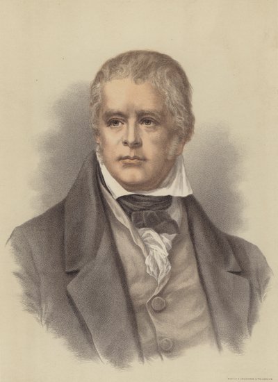 Sir Walter Scott skót regényíró és költő alkotó: English School